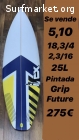 Tabla de surf CX 5'10''