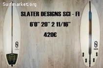 Tabla de surf Slater Designs 6'0''