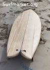 Tabla Surf Fish Madera Paulownia 6'2'' x 48L