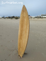 Tabla de surf de madera de Paulownia