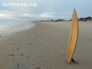 Tabla Surf Madera Paulownia 6'0 x 32.5L