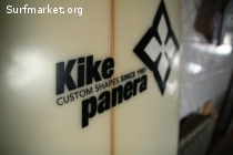 Tabla de surf Styling Kike Panera Vector