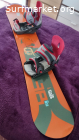 Tabla snowboard wed'ze157cm con fijaciones - 80€