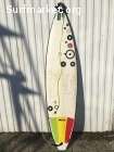 Vendo tabla de surf 6'2 con funda