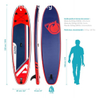 Vento tabla paddle surf  hinchable 10'8 ADRN casi nueva