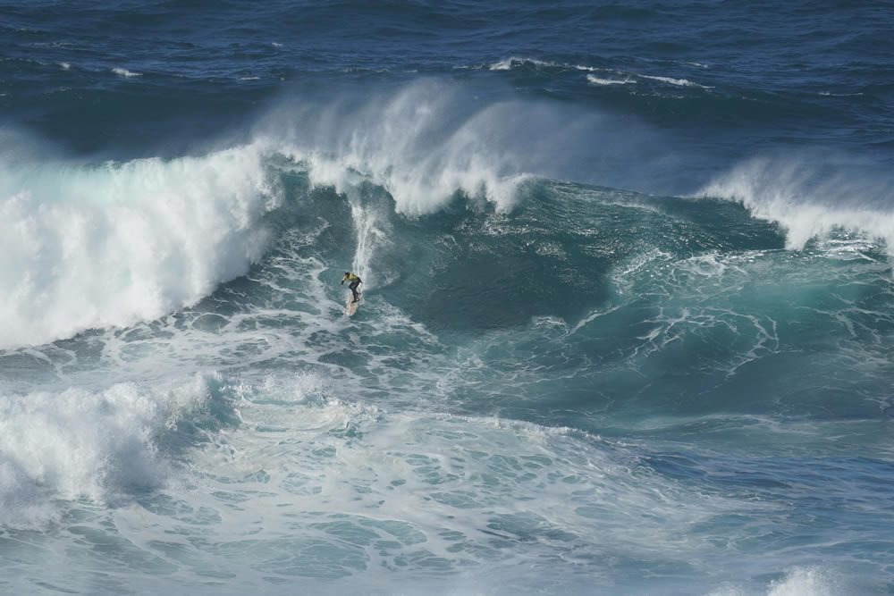 Coruña Galicia Big Waves
