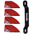 DunaTrading/5BRD260255D20Reedin20Cored-out20fin20set20Red205cm202026