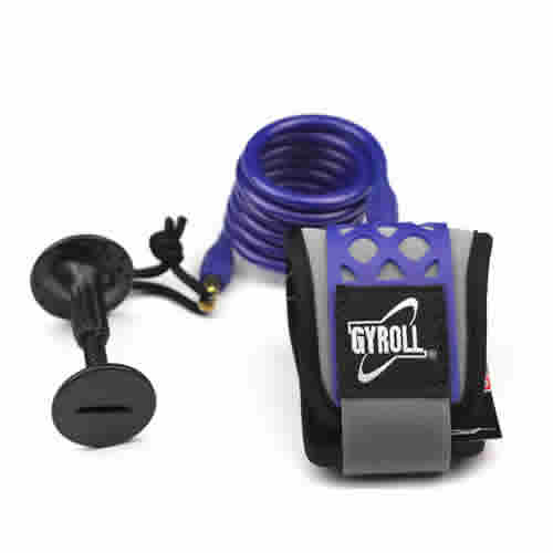 thumbnail image 2 of Mike Stewart Gyroll Variable Strap Bodyboarding Bicep Leash - MSGYVAR-BK 2 of 6